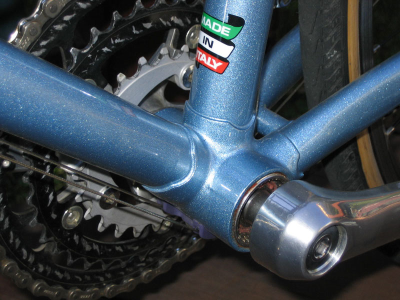 Bianchi Trofeo - bottom bracket detail