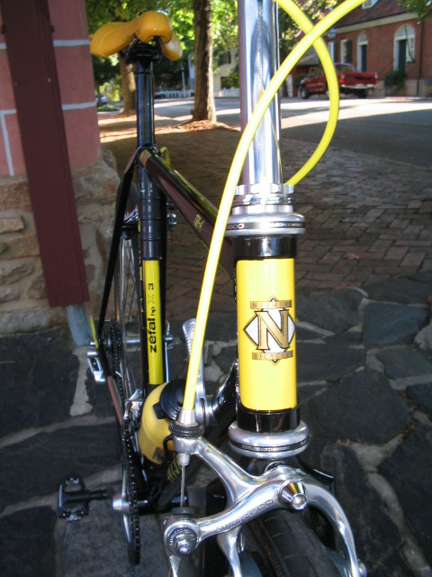 Nishiki Tri-A - headtube view