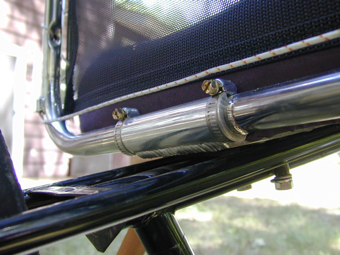 Tour Easy - seat mount detail