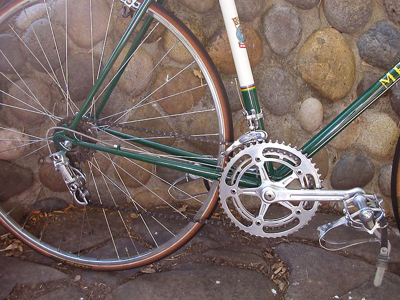 Mercian King of Mercia - drivetrain detail