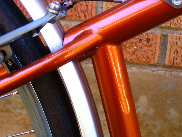 Co-Motion Tandem - rear tubing detail