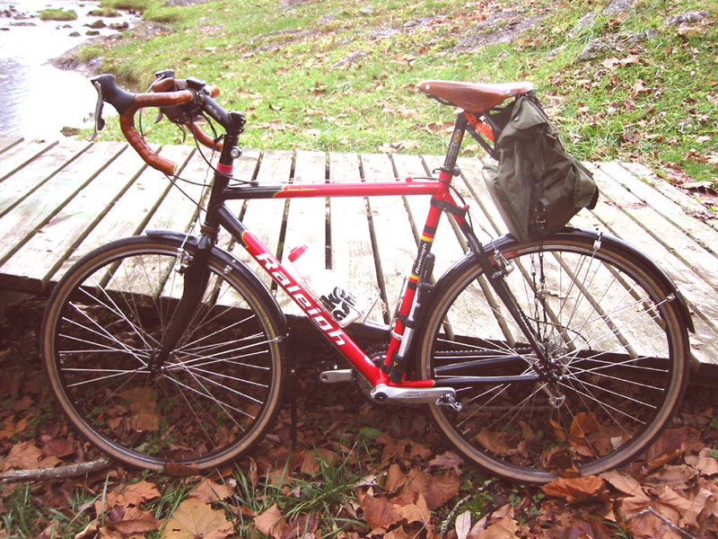 Raleigh Cross - non drive side view
