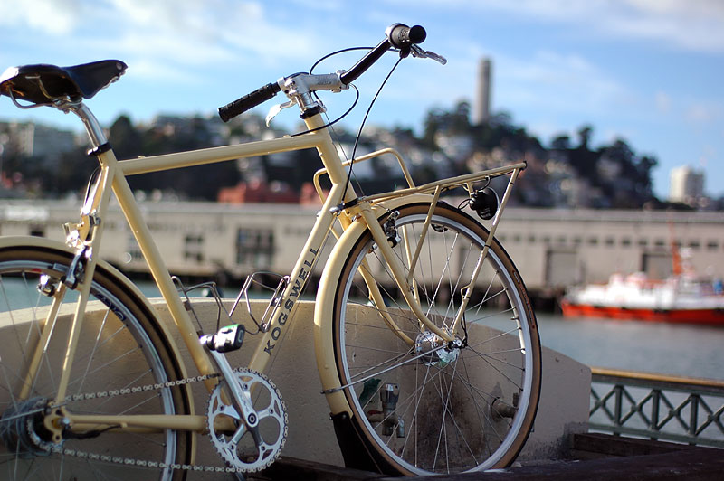 Kogswell P/R - driveside view, Coit Tower backdrop