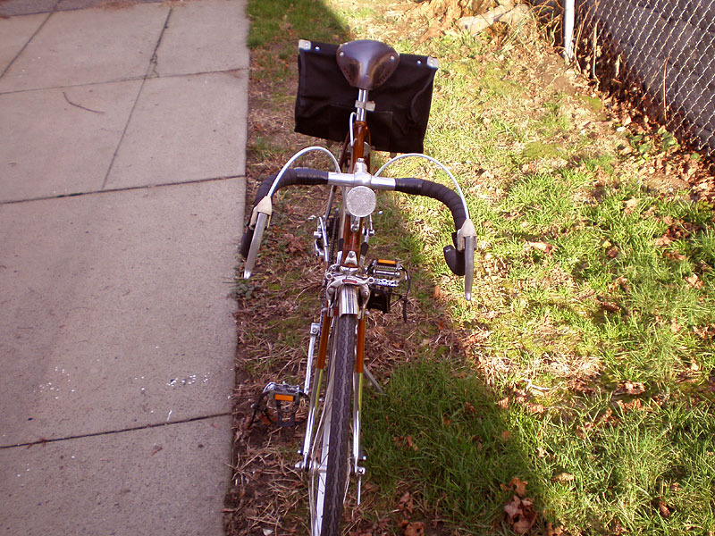 Raleigh Super Course - front end view