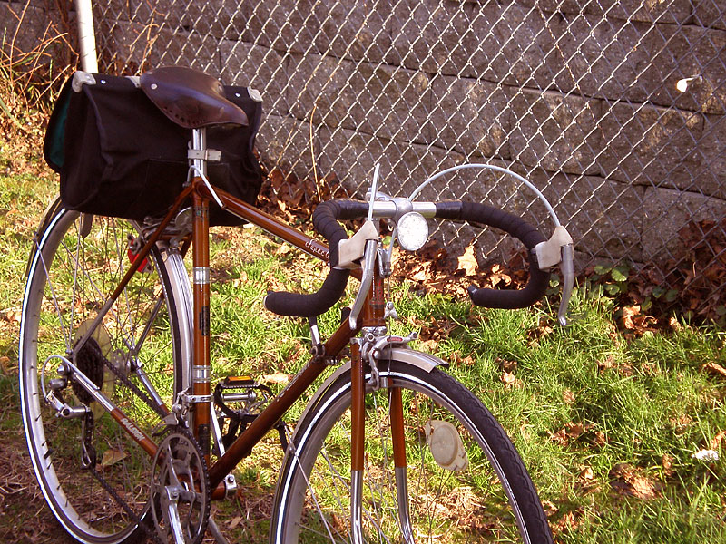 Raleigh Super Course - front quarter view