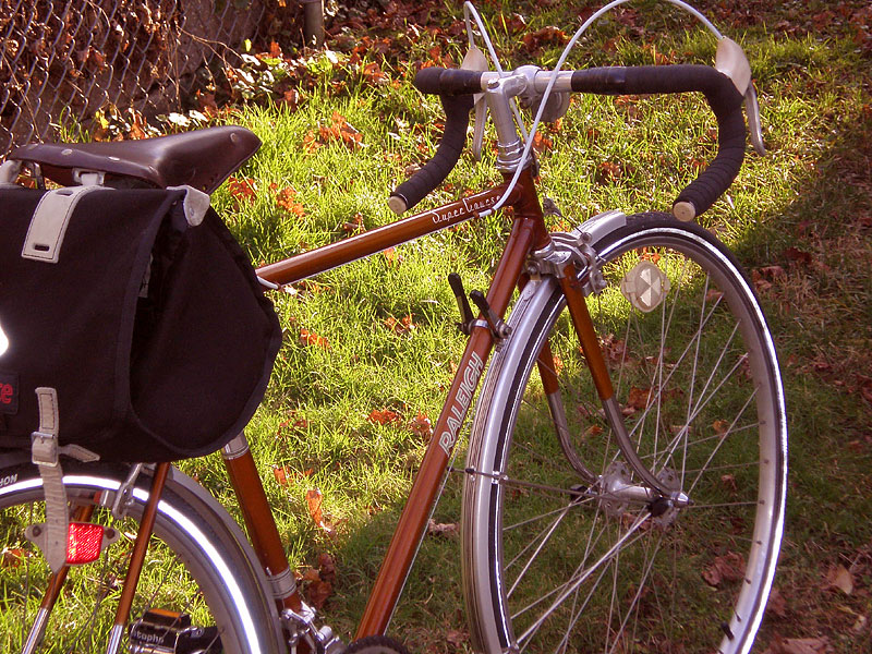 Raleigh Super Course - rear quarter view