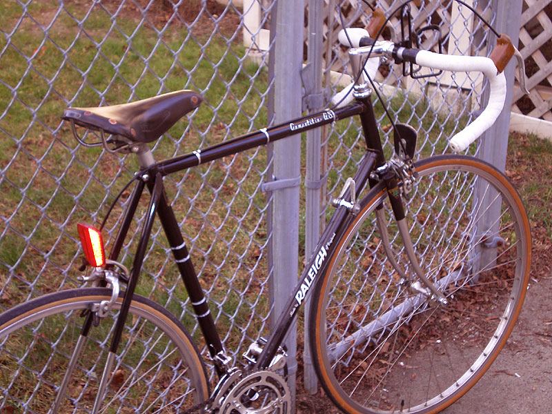 Raleigh Competition GS - rear quarter view