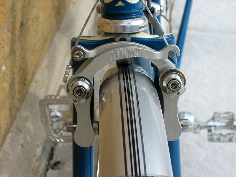 A Homer Hilsen - Paul Components front brake detail