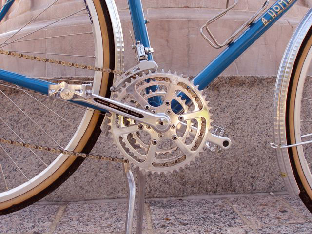 A. Homer Hilsen - TA crankset detail