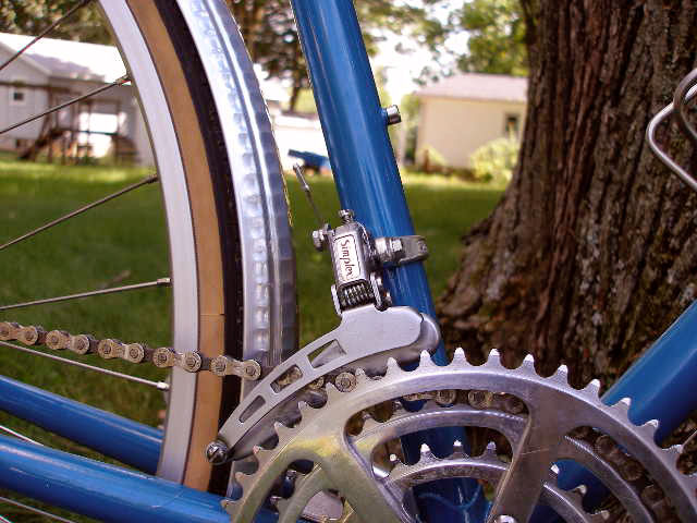 A. Homer Hilsen - front derailleur detail