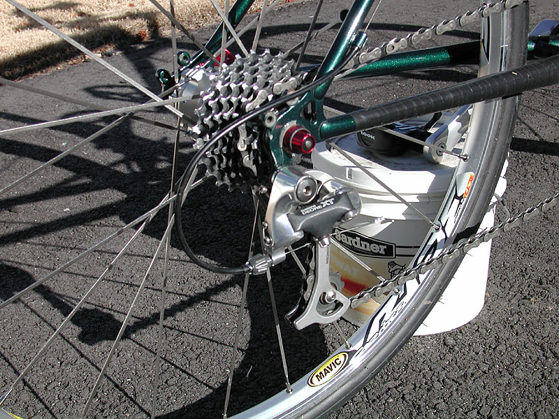 Trek 950 - rear hub & derailleur