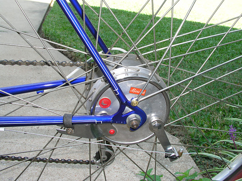 Jack Taylor Tandem - rear hub detail