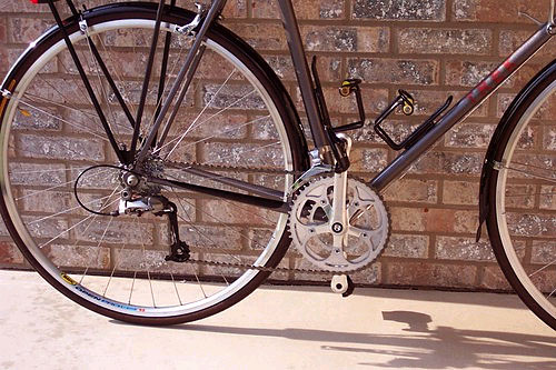 Trek 520 - drivetrain detail