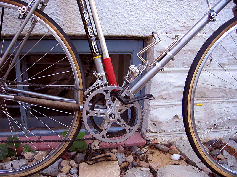 Trek TX500 - crankset detail