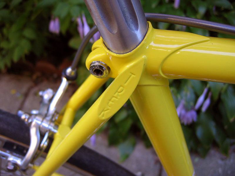 Trek 500 - seat cluster detail