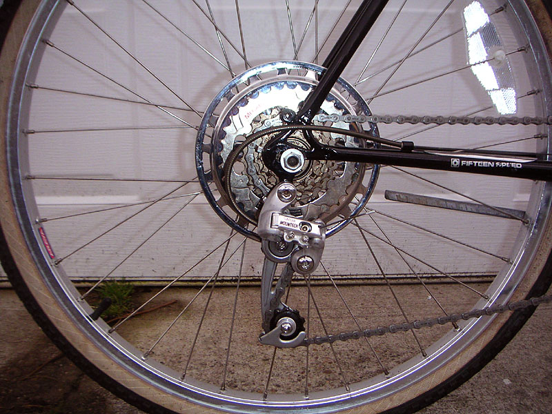 Schwinn High Sierra - rear derailleur detail