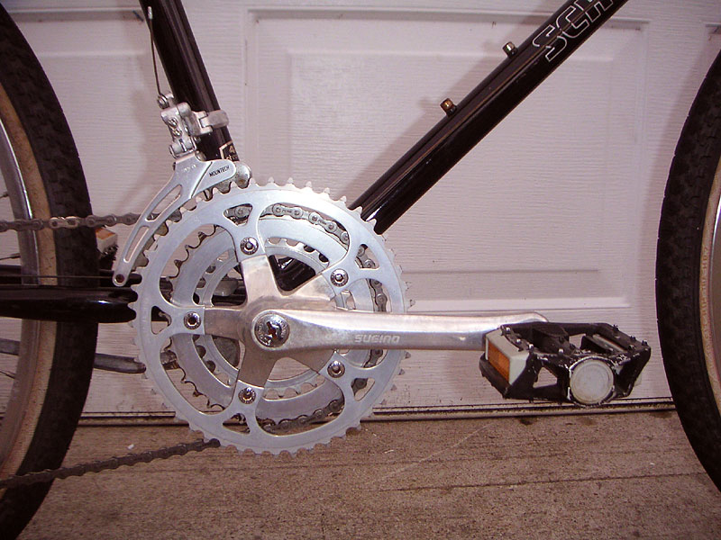 Schwinn High Sierra - crank detail