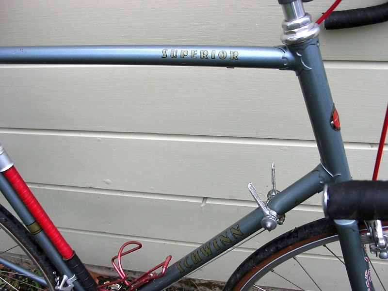 Schwinn Superior - front end detail