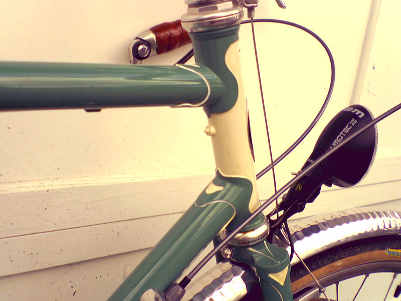 Rivendell Atlantis - headtube & fork detail