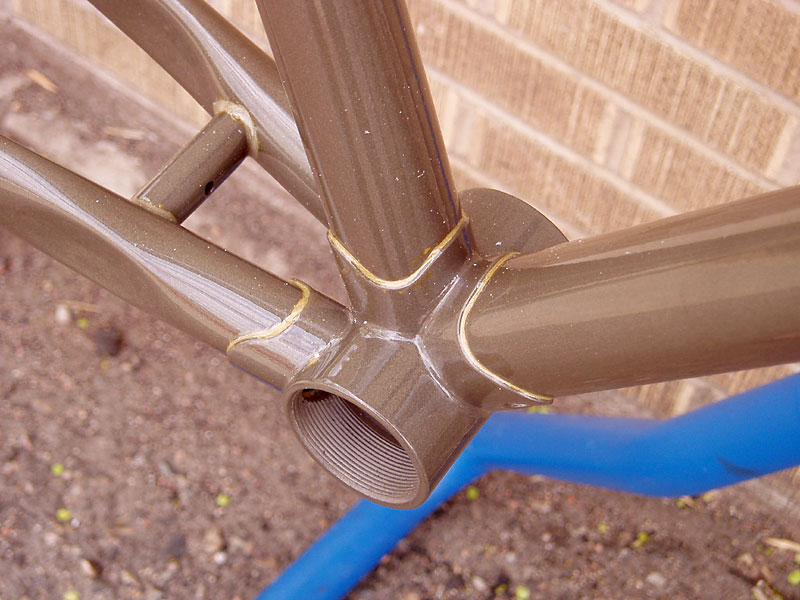 Rivendell Protovelo Bleriot - bottom bracket detail