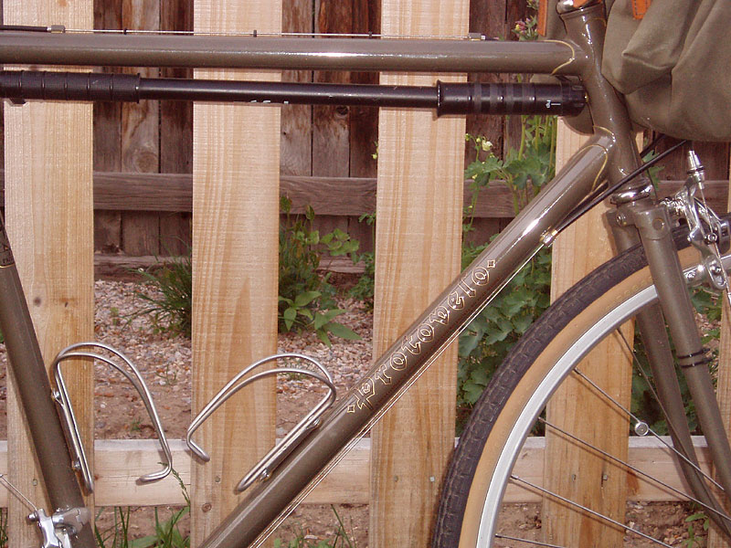 Rivendell Proto Bleriot - downtube detail