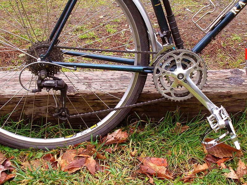 Raleigh Wyoming - drivetrain detail