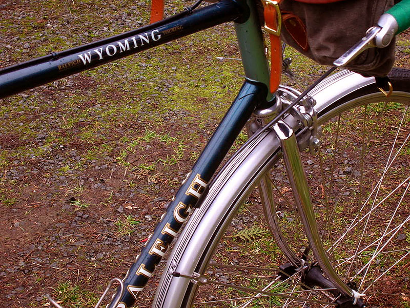 Raleigh Wyoming - front end detail