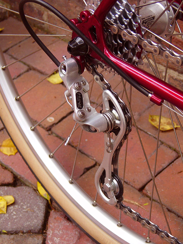 Rivendell Saluki - Huret derailleur