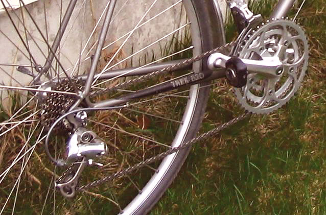 Trek 620 - drivetrain detail