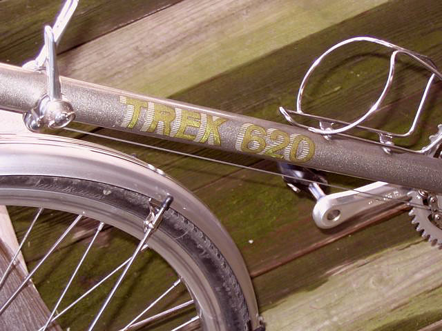 Trek 620 - downtube detail