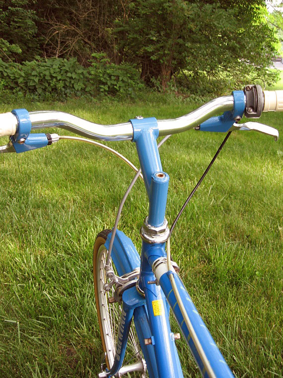 Schwinn LeTour - cockpit view