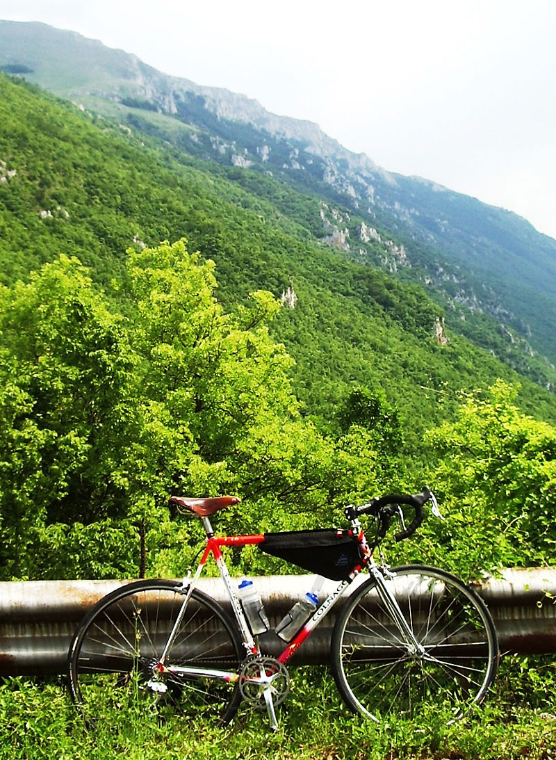 Colnago Master X Light - side view below Galicia