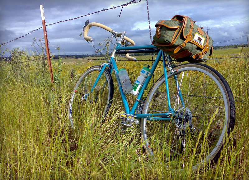 Rivendell Bleriot - resting in NorCal