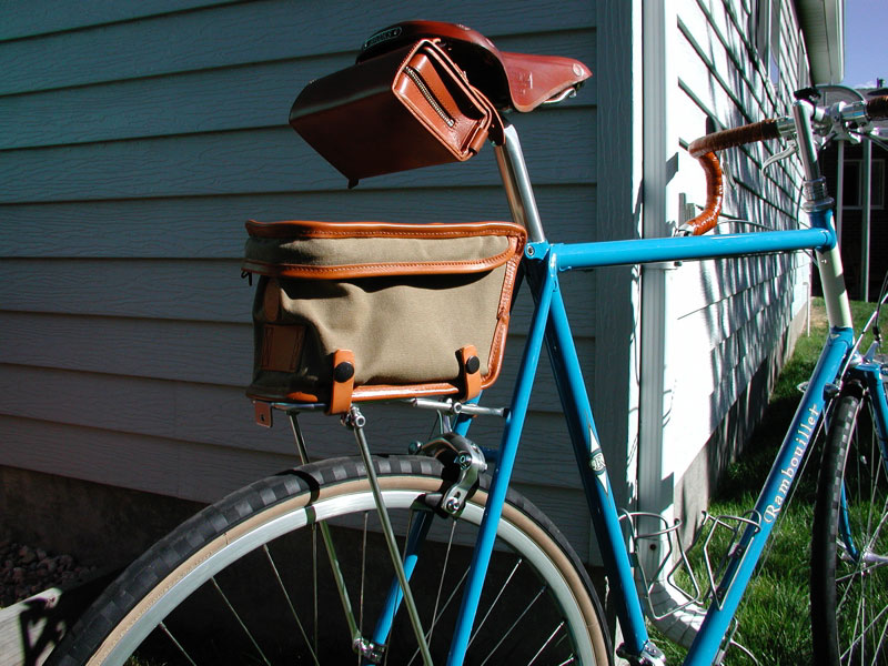 Rivendell Rambouillet - rear rack view