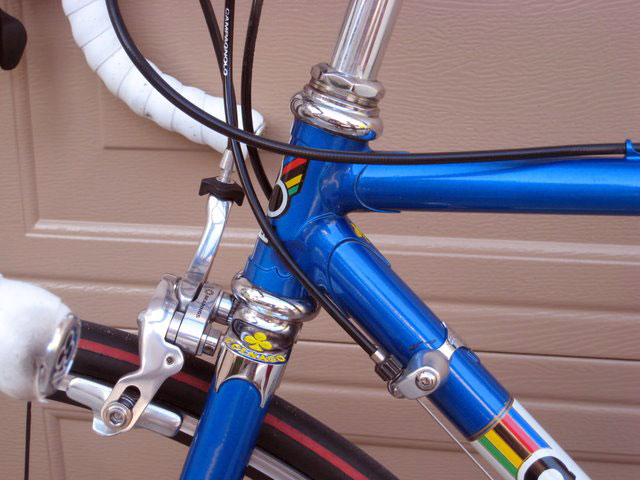 Colnago Mexico - headtube detail