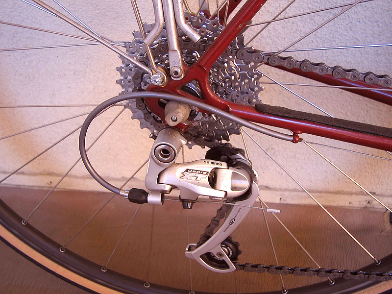 Trek 720 - rear dropout detail