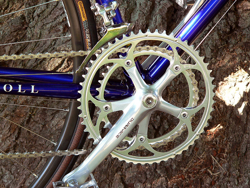 Croll Road - crankset detail