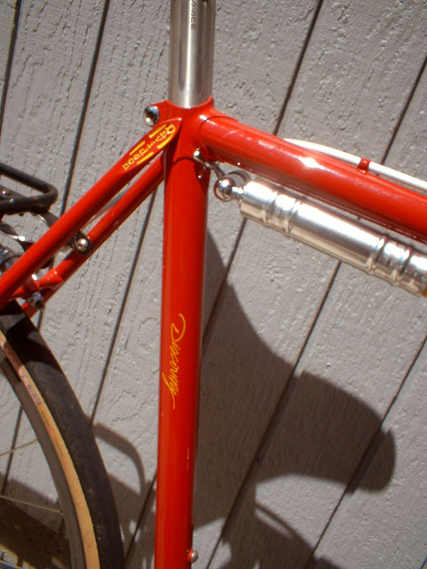 Davidson Discovery - seat tube detail