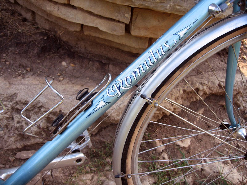 Rivendell Romulus - downtube detail