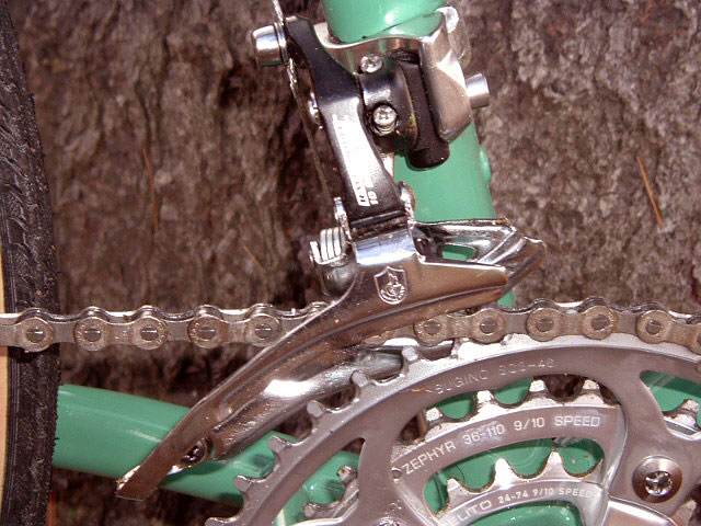 Rivendell Atlantis - Front Derailleur detail