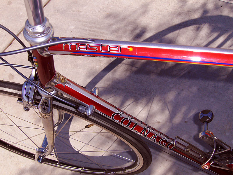 Colnago Master - front end detail