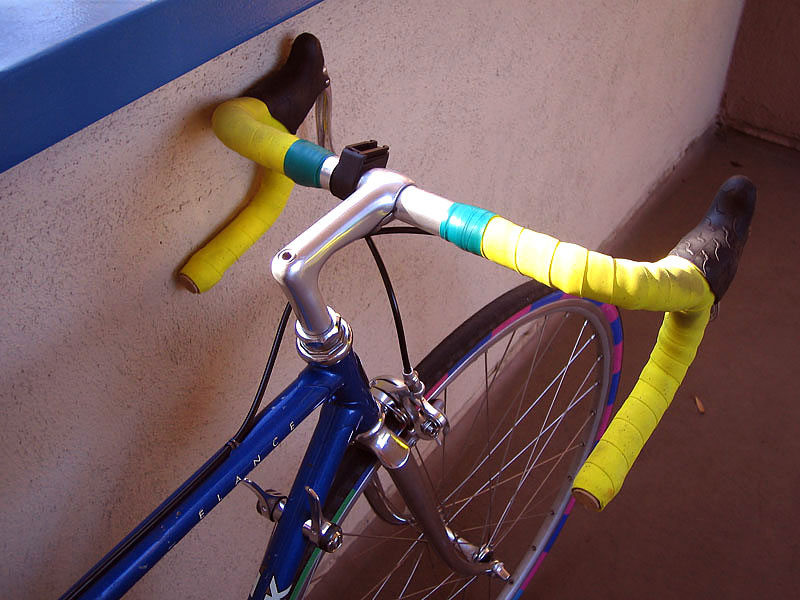 Trek 400T Elance - front end detail