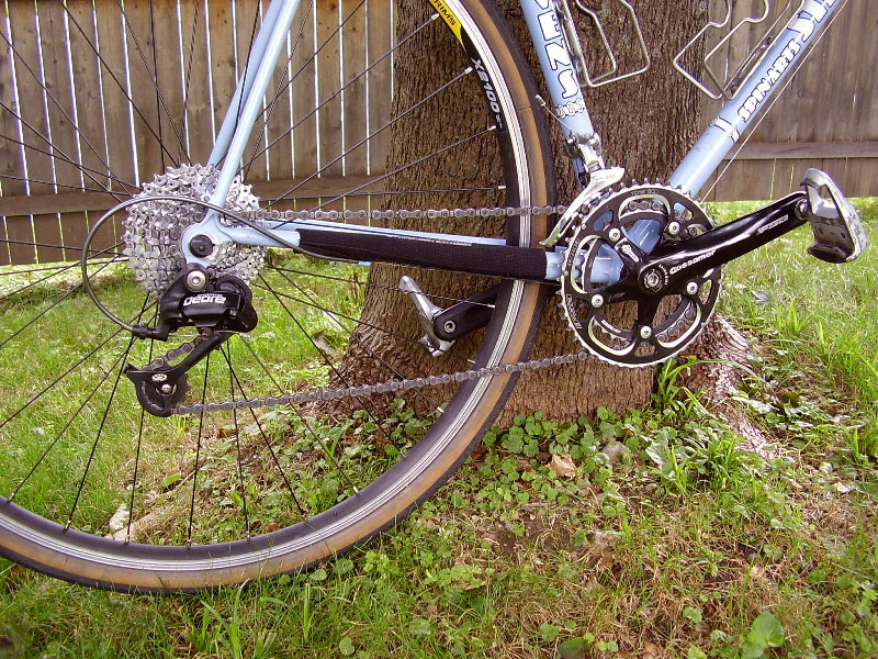 Tom Stevens Cross Bike - drivetrain detail