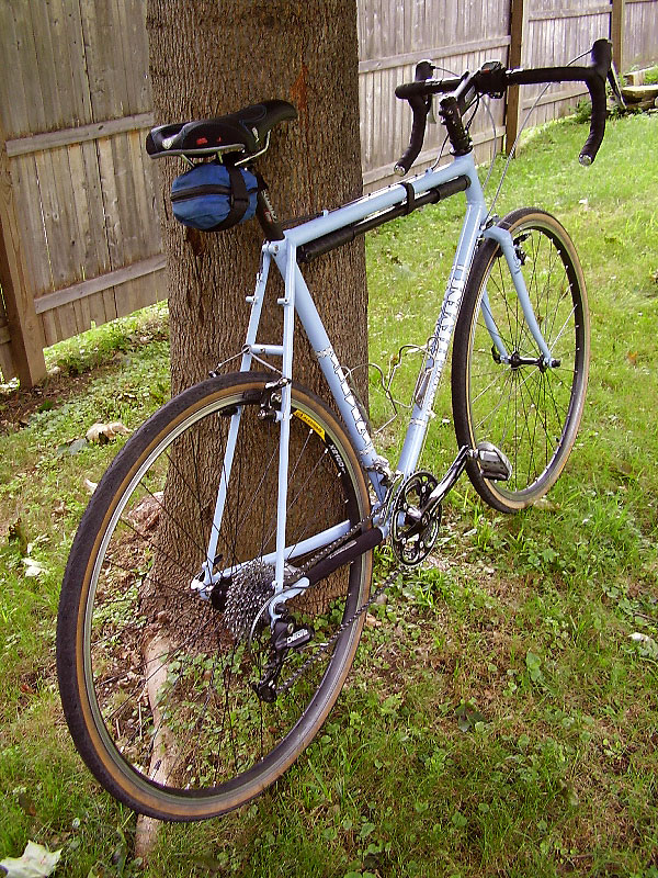 Tom Stevens Cross Bike - rear quarter view