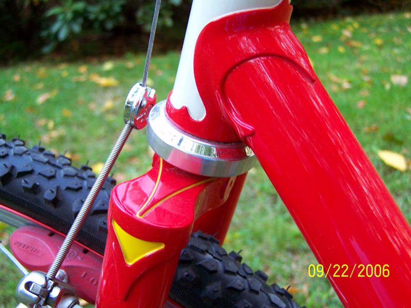 Richard Sachs Cross - fork crown & head lug detail