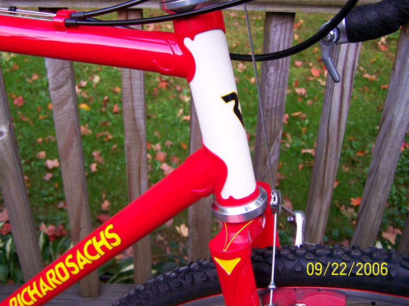 Richard Sachs Cross - head tube detal