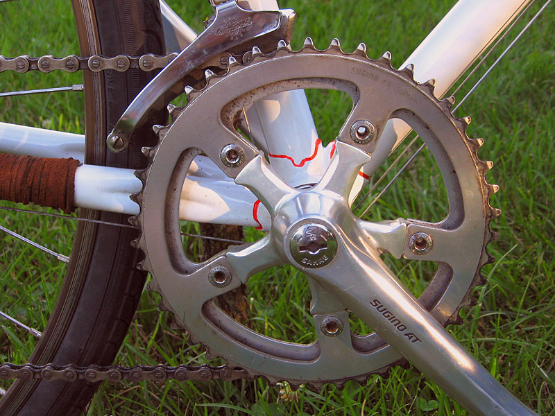 Gitane Tour de France - crankset detail