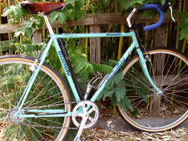 Bianchi Cross - driveside