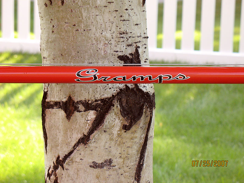 Montana Gramps - Top tube