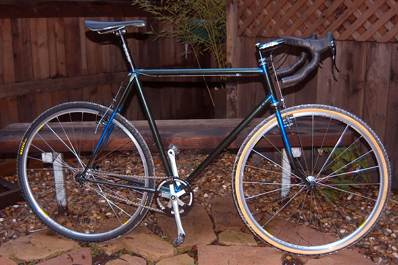 Bob Jackson Single Speed Cross Bike - side view